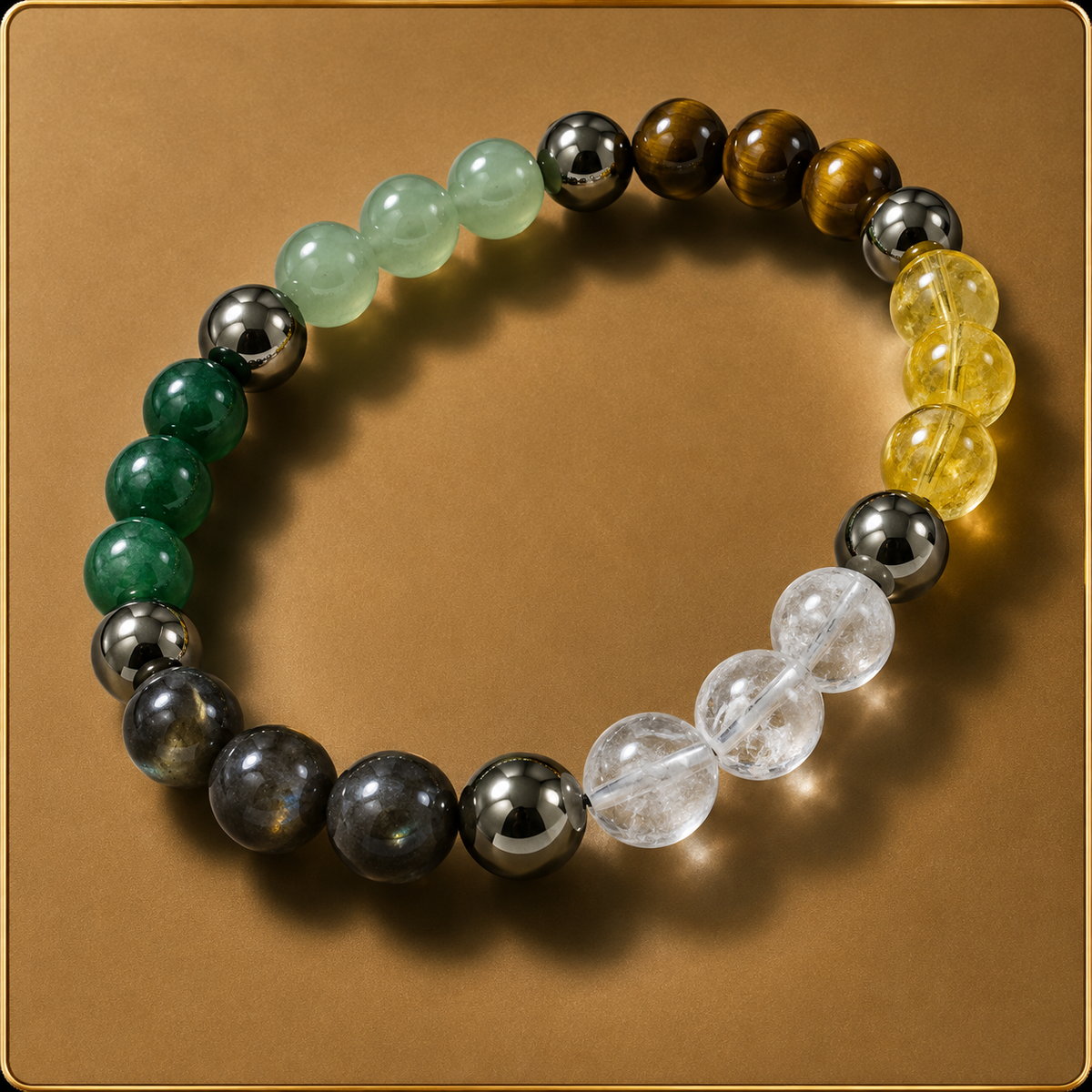 Dhanyog Yellow Citrine Wealth Bracelet