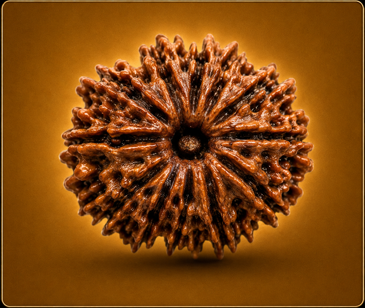 13 Mukhi Nepali Rudraksha