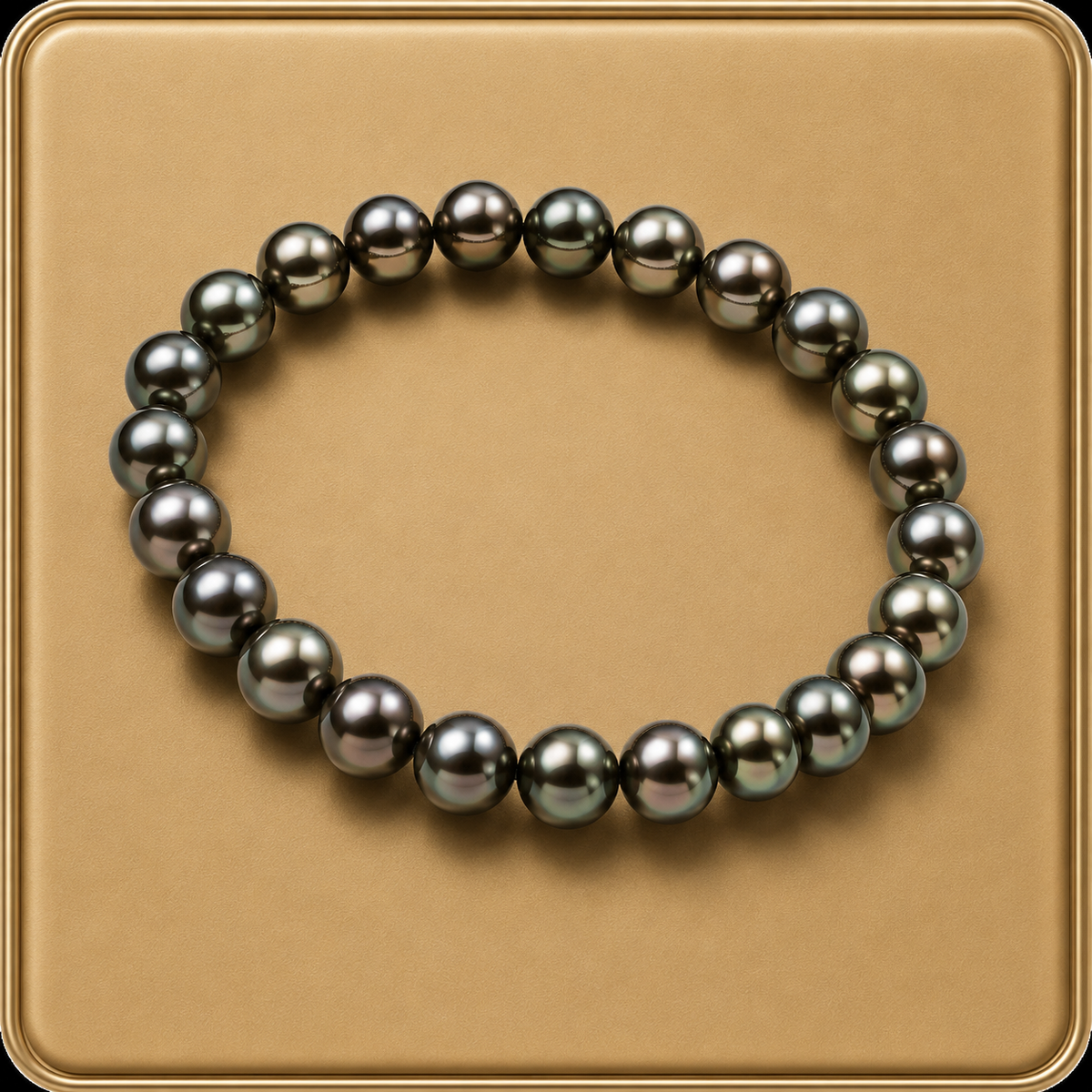Polished Pyrite Prosperity Bracelet