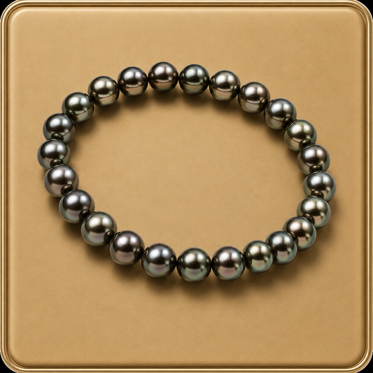 Polished Pyrite Prosperity Bracelet