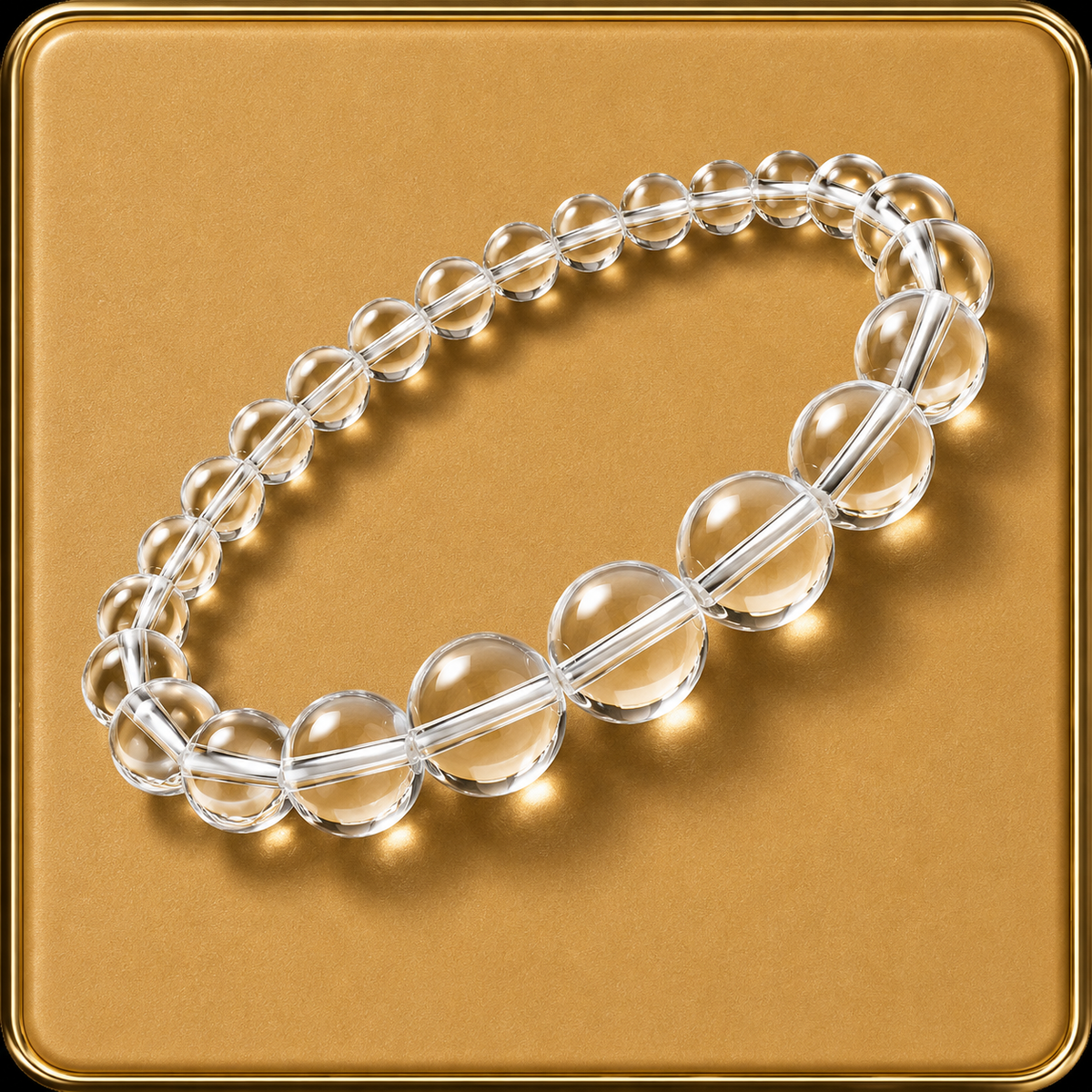 Clear Quartz Energy Bracelet